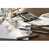 Faber-Castell grafietpotloden - serie 9000 Jumbo - set potlood + gum + slijper - FC-119398