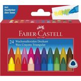 Faber Castell Waskrijt FC Driehoek Etui A - 24st.