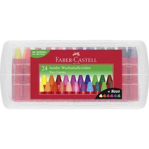 FABER-CASTELL Wachsmalstifte 24St.