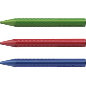 Faber Castell Radierbare Kreide Jumbo ergonomische Dreikantform 12 Kre