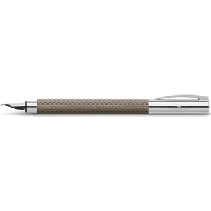 Faber Castell Füllfederhalter AMBIBION Edelharz OpArt M Black Sand im