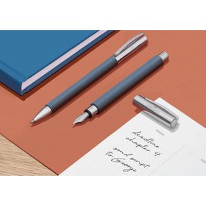 FABER-CASTELL Kugelschreiber Ambition Edelharz blau, Schreibfarbe: schwarz, 1 St.