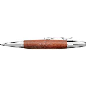 FABER-CASTELL Kugelschreiber e-motion Birnbaum rot/braun, Schreibfarbe: schwarz, 1 St.