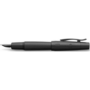 FABER-CASTELL e-motion pure Black Patronenfüller schwarz matt M (mittel)