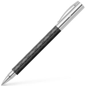 Faber Castell Tintenroller Ambition Rhombus schwarz im Geschenketui