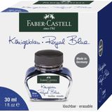 Faber-Castell 149839 Inktpot, koningsblauw, uitwisbaar, 30 ml