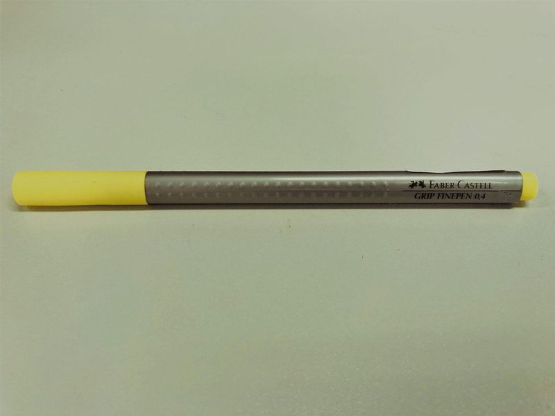 Fineliner Finepen Grip 0,4 mm kadmiumgelb