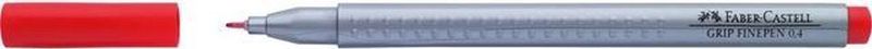 Fineliner Finepen Grip 0,4 mm geraniumrot hell