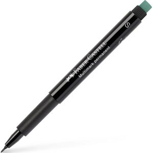 FABER-CASTELL Multimark S permanent Folienstift 0.4 mm Schwarz