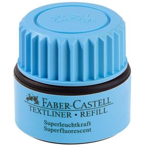 Faber-Castell Nachfülltinte für Textmarker, blau