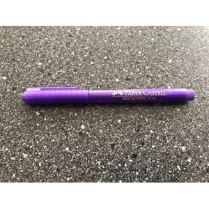 FABER-CASTELL Broadpen Document 1554 Fineliner lila 0,8 mm, 1 St.