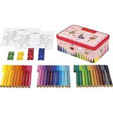 Faber-Castell Viltstiften - Connector - Cadeauset - 33 Stuks In Ballerina Blik - FC-155534