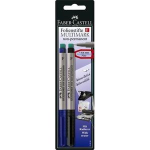 CD-Marker Multimark non-permanent F blau schwarz auf Blisterkarte