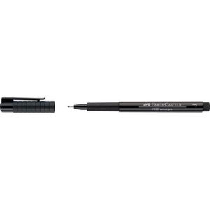 5 x Faber Castell Tuschestift Pitt Artist Pen Spitze: F schwarz