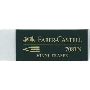 Faber Castell Radiergummi Vinyl 63x22x12mm Bleistift
