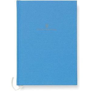 Graf von Faber-Castell 188676 notitieboek met linnen omslag, A5, blauw