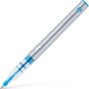 FABER-CASTELL Free Ink Tintenroller grau 0,7 mm, Schreibfarbe: blau, 1 St.