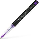 FABER-CASTELL Free Ink Tintenroller grau 1,5 mm, Schreibfarbe: violett, 1 St.