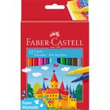 Faber-Castell viltstiften - 12 stuks - FC-554201