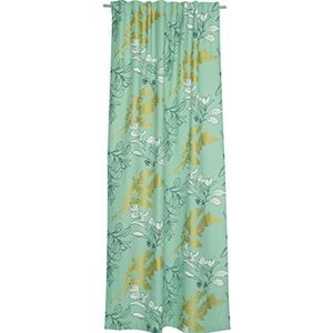 Schöner Wohnen Sjaal met verborgen lussen, 55 katoen, 45% polyester, meerkleurig, 250 x 140 cm