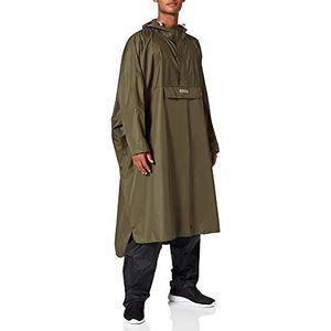 Wandelponcho - PXE-PRO - Groen - Ademend - Met Capuchon en Borstzak