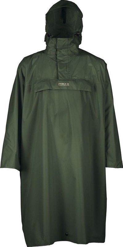 Pro-X Elements - Matterhorn - Wandelponcho - Bosgroen - Voor Grote Rugzak