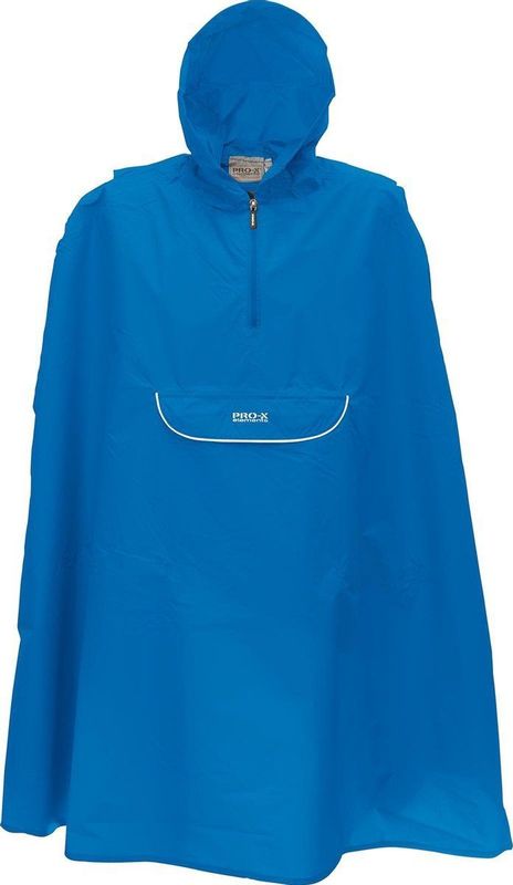 Pro-X Elements - Pasino - Poncho - Blauw - Junior - Waterdicht