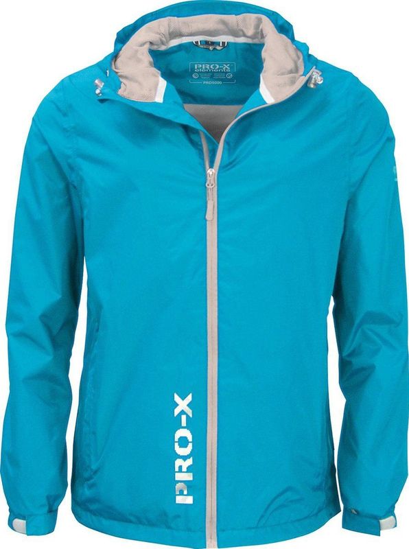 Pro-x Elements - Flashy - Regenjas - Turquoise - Junior - Waterdicht