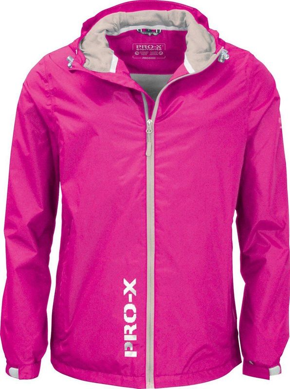 Pro-x Elements - Flashy - Regenjas - Roze - Junior - Polyamide