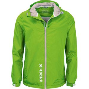 Pro-x Elements - Flashy - Regenjas - Groen - Junior - Water- en Winddicht
