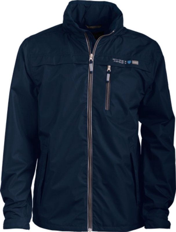 Pro-X Elements - Hendrik - Heren Regenjas - Donkerblauw - Polyester