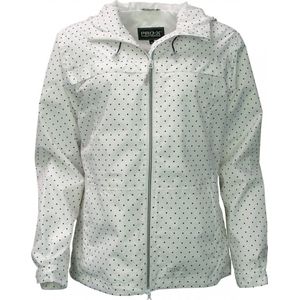 Pro-X Elements - Lucie - Regenjas - Wit - PXE PRO - 10000mm Waterdicht - 5000gr/24u Ademend - Winddicht