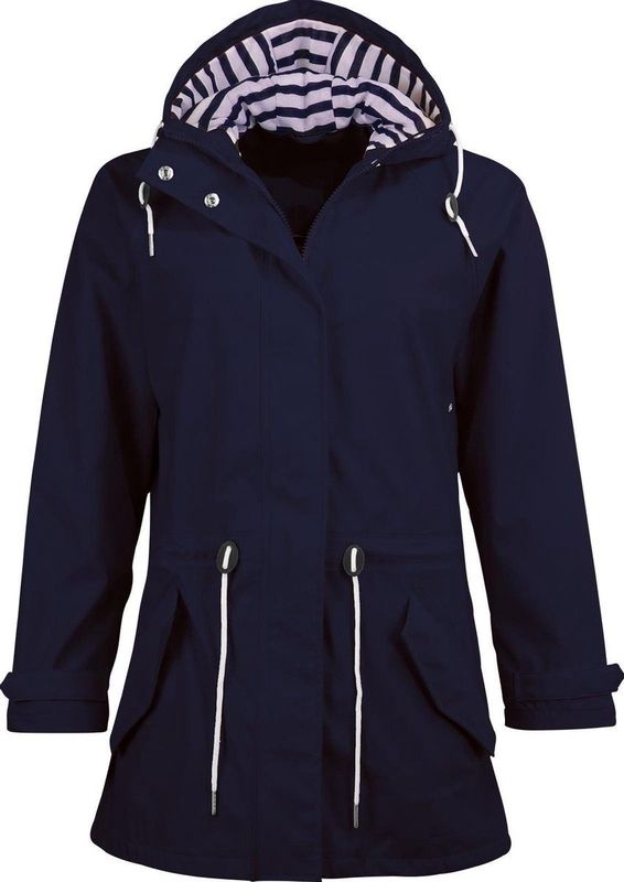 Pro X Elements - Marit - Dames Regenjas - Marine - Waterdicht - Winddicht
