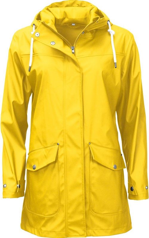 PRO-X elements - Damesmantel Inga - Geel - Waterdicht - 2-weg Rits