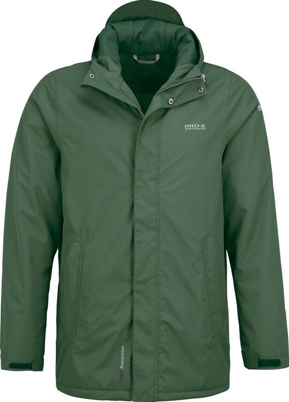 Pro-x Elements - Dale - Outdoorjas - Donkergroen - Heren - Polyester