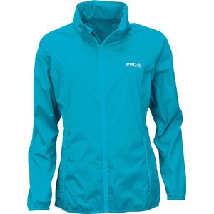 Pro-X Elements - LADY PACKable - Regenjas - Neon Turquoise - Wind- & Waterdicht, Ademend