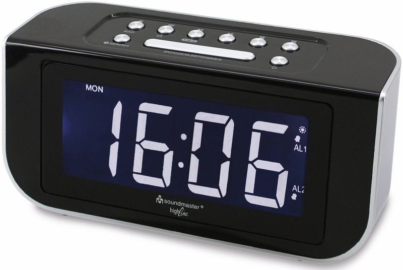 Soundmaster - FUR4005 - Wekkeradio - FM-radio - Dimbaar Display