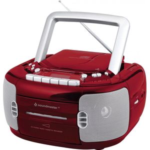 Soundmaster SCD6550RO Rood CD radio