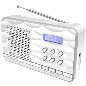 Soundmaster DAB500SI draagbare digitale radio (digitaal, AM, DAB+, FM, PLL, 1 W, 3,5 mm)