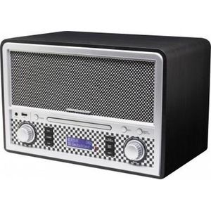 Soundmaster - NR955SW - Compact Systeem - Zwart - FM DAB+ Bluetooth Radio