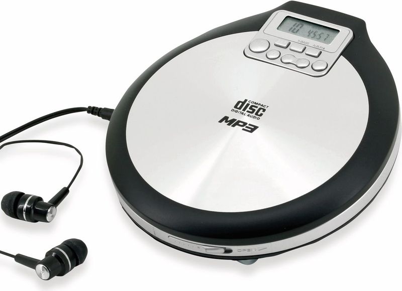 Soundmaster CD9220 - Portable CD/MP3-speler met ESP en Oplaadbare Batterij