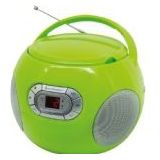 Soundmaster SCD2120GR - Boombox met FM-radio en C - Groen