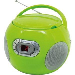 Soundmaster SCD2120GR - Boombox met FM-radio en C - Groen