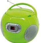 Soundmaster SCD2120GR - Boombox met FM-radio en C - Groen