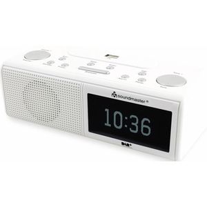SOUNDMASTER Radiowecker UR8350WE, DAB+, weiß
