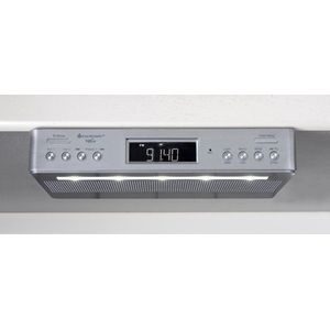 Soundmaster UR2045SI - Keuken Onderbouwradi - DAB+/FM met Bluetooth en Kookwekker