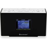 Soundmaster UR240SW - Digitale Wekkerradi - DAB+/F - met Kleurendispla - Zwart