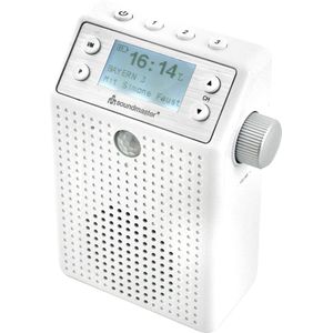 Soundmaster DAB60WE - DAB+/FM-socketradio met bewegingsdetector en ingebouwde oplaadbare accu