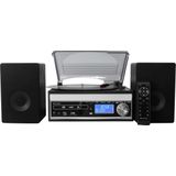 Soundmaster MCD1820SW - Stereo Muziekcenter met DAB+/FM-radi - C - Cassett - Platenspele