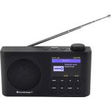 Soundmaster - IR6500SW - Portable Internetradio - Zwart - Ingebouwde Accu